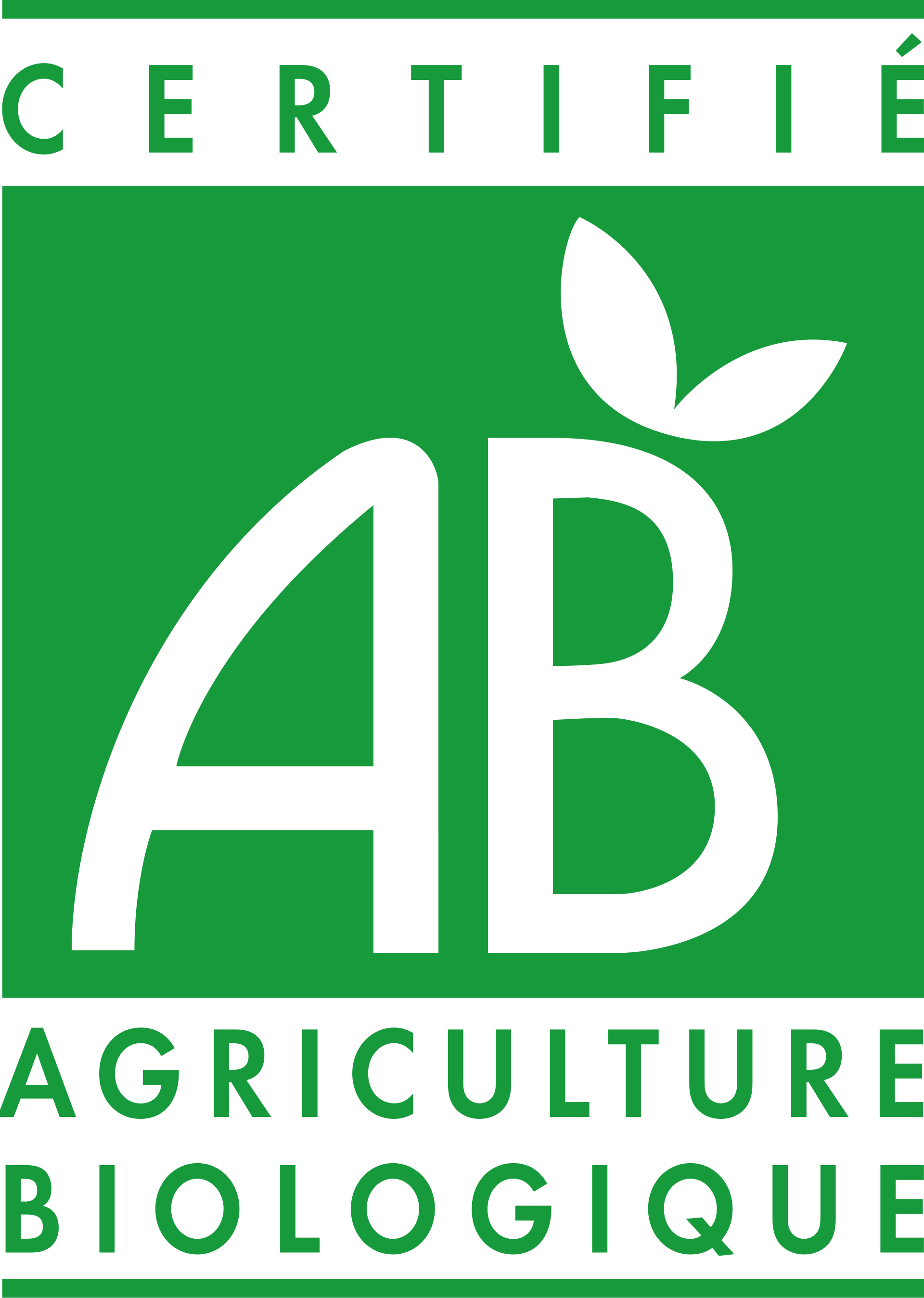 Logo officiel Certifié Agriculture Biologique